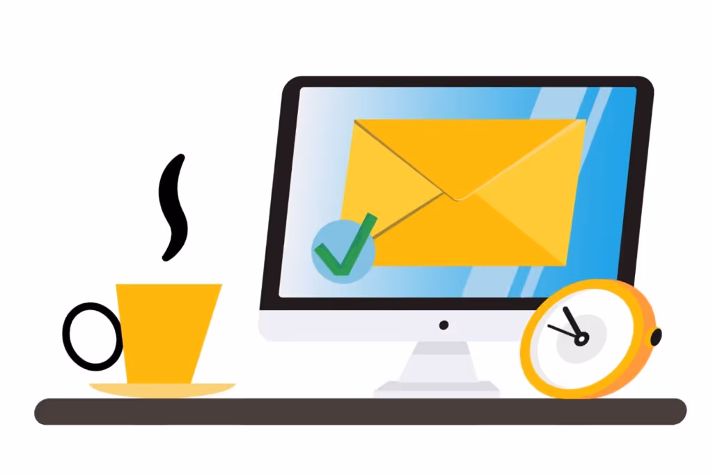 illustration segmentation liste email
