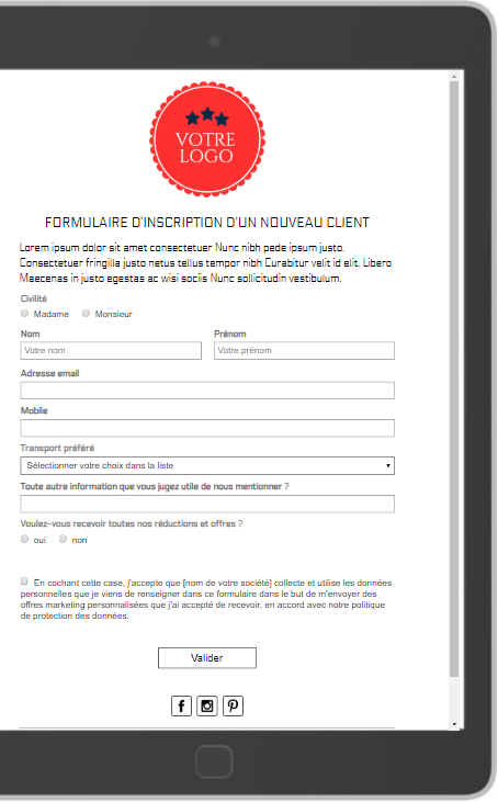 solution eMailing et Formulaire